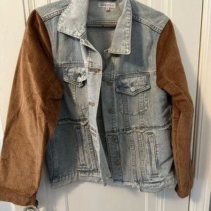 Cute Jean and corduroy jacket